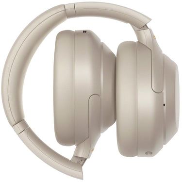 Sony WH-1000XM4 Wireless Noise Cancelling Headphones w/ Hands Free Mic Silver Bundle