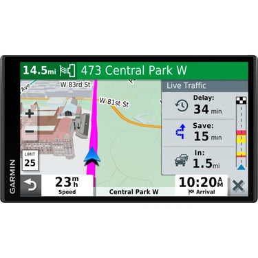 Garmin Drivesmart 65T GPS Navigator (Refurbished) + 32GB Universal Bundle with Case