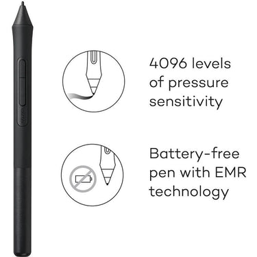 Wacom Intuos Wireless Drawing Tablet with software Included - Black (CTL4100WLK0)(RB)