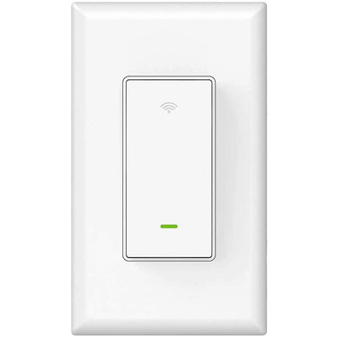 Deco Essentials 2x WiFi Smart Light Switch w/ 2x Smart Wall Outlet Plug