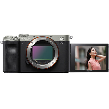 Sony a7C Mirrorless Camera Silver + 200-600mm F5.6-6.3 G Lens SEL200600G Kit Bundle