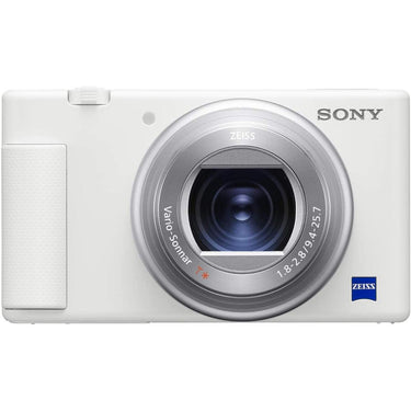 Sony ZV-1 Compact Digital Vlogging 4K Video Camera Content Creators 2 Battery Bundle