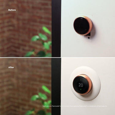 Elago Wall Plate Cover for Google Nest Learning Thermostat Matte White