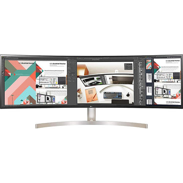LG 49WL95C-WE 49" 32:9 UltraWide Dual QHD HDR10 IPS Curved LED Monitor