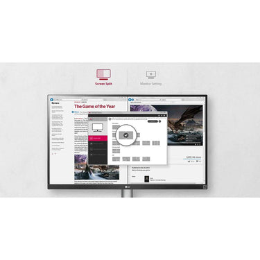 LG 32UN550-W 32" UHD 3840x2160 VA HDR10 AMD FreeSync Monitor