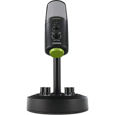 Mackie EleMent Series Chromium USB Condenser Microphone + Wind Screen & Warranty