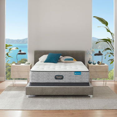 Simmons Beautyrest Harmony Lux Carbon Plush Twin 13.8" Mattress - 700810907-1010