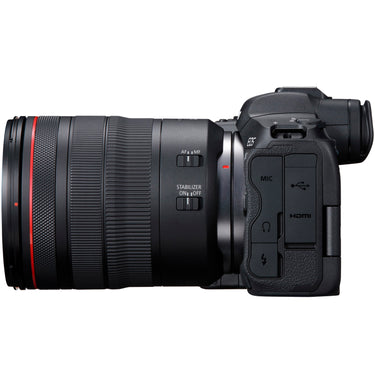 Canon EOS R5 Full Frame Mirrorless Camera w/ 8K + 24-105mm F4 L IS USM Lens Kit Bundle
