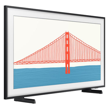 Samsung 75 Inch The Frame QLED 4K Smart TV 2021 with Customizable Bezel White
