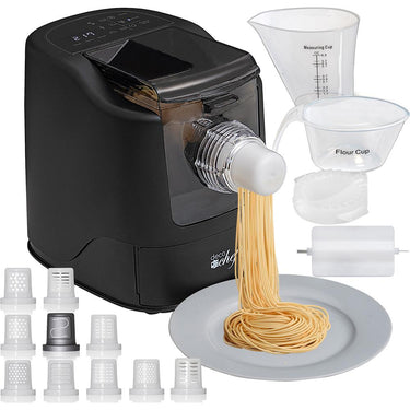 Deco Chef Automatic Pasta Maker in Black with  13 Pasta Types - PST01BLK - Open Box