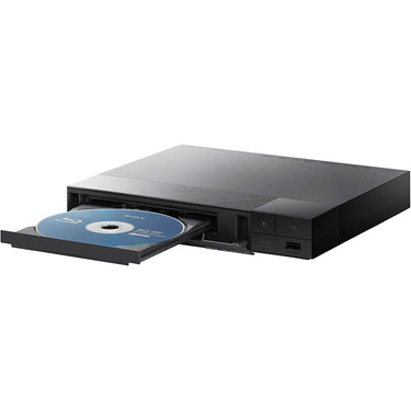 Sony Streaming Blu-Ray Disc Player with WiFi - BDP-BX370 + HDMI Cable +Cleaning Cloth