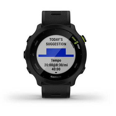 Garmin Forerunner 55 GPS Running Watch & Activity Tracker - Black