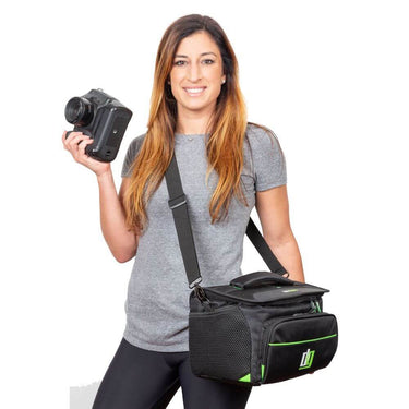 Deco Gear Camera Bag for DSLR and Mirrorless Cameras - Large