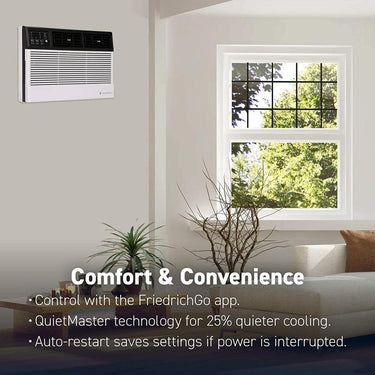 Friedrich CCW18B30A Chill Premier 18,000 BTU 230V Smart Wi-Fi Room Air Conditioner