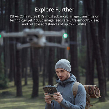 DJI Air 2S Drone Quadcopter with 5.4K Video Fly More Combo Open Box