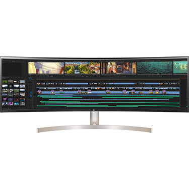 LG LG49WL95CWE - 49" UltraWide Dual QHD HDR10 IPS Curved LED Monitor (Open box)