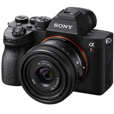 Sony a7R IV Mirrorless Full Frame Camera Body + 24mm F2.8 G Lens SEL24F28G Kit Bundle