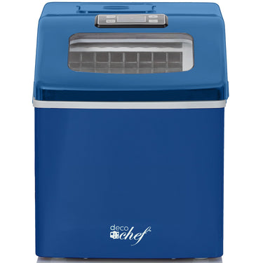Deco Chef Countertop Portable Ice Maker for Home or Office, 40 lb/Day, Blue