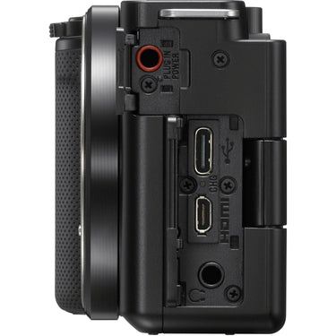 Sony Alpha ZV-E10 Interchangeable Lens Mirrorless Vlog Camera w/ 16-50mm Lens (Black)