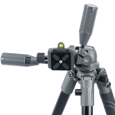 Vanguard VEO2PRO233APV Aluminum Tripod w/3-Way Pan-and-Tilt Head +Deco Accessories Bundle