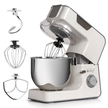 Deco Chef 5.5 QT Kitchen Stand Mixer, 8-Speed Motor + Bonus Deco Chef 12 Piece Knife Set