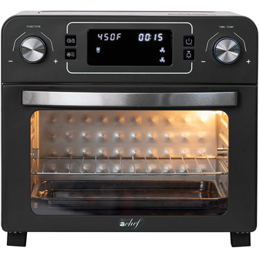 Deco Chef 24QT Countertop Toaster Air Fryer Oven + Bonus Deco Chef 12 Piece Knife Set