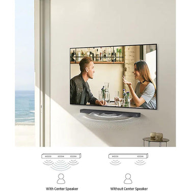 Samsung HW-A650 3.1ch Soundbar with Dolby Digital 5.1 + Subwoofer 2021 Open Box