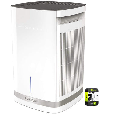 Cuisinart PuRXium Medium Room Air Purifier with HEPA Filters + Extended Warranty