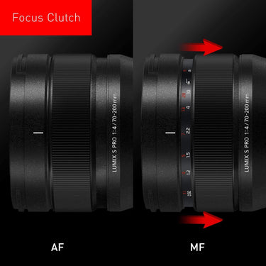 Panasonic 70-200mm F4 O.I.S. LUMIX S PRO Lens For L-Mount Mirrorless Cameras S-R70200
