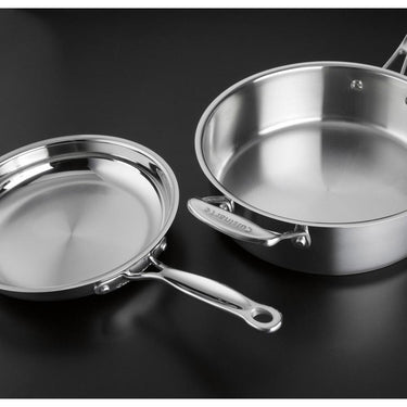 Cuisinart 77-11G Chef's Classic Stainless 11-Piece Cookware Set + Deco 12Pcs Knife Set