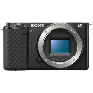 Sony ZV-E10 Mirrorless APS-C Vlog Camera Body + 70-350mm G OSS Lens Black Bundle