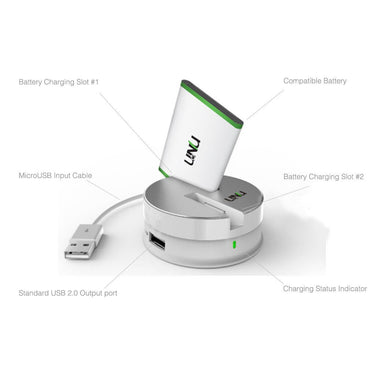 uNu Exera Duo Charging Dock for iPhone 4/4S - CG-01-3400W