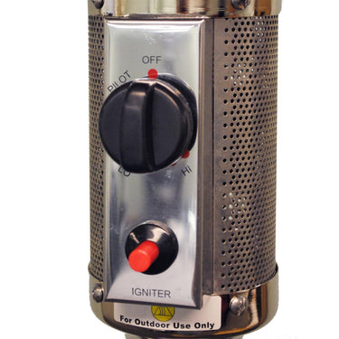 SUNHEAT 46,000 BTU Umbrella Propane Patio Heater, 99607 Black (2-Pack)