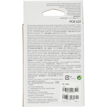 Sony PCKLG1 Screen Protector Glass Sheet for a9 - Open Box