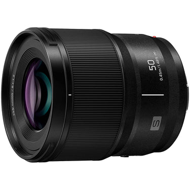 Panasonic LUMIX S 50mm F1.8 Lens for L-Mount Mirrorless Full Frame Cameras S-S50 Bundle