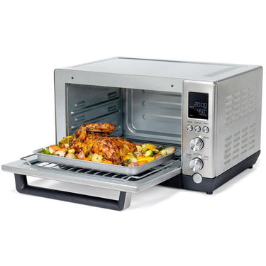 GE Quartz Convection Toaster Oven, Stainless Steel - G9OCABSSPSS