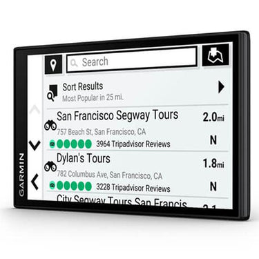 Garmin DriveSmart 66 6" Car GPS Navigator (010-02469-00) Bundle with 7" Hard EVA Case