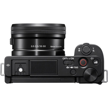 Sony Alpha ZV-E10 Mirrorless Vlog Camera w/ 16-50mm Lens - ILCZV-E10L/B - Open Box