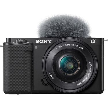 Sony Alpha ZV-E10 Mirrorless Vlog Camera w/ 16-50mm Lens - ILCZV-E10L/B - Open Box