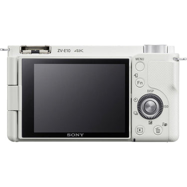 Sony Alpha ZV-E10 Mirrorless Vlog Camera w/ 16-50mm Lens - ILCZV-E10L/W - Open Box