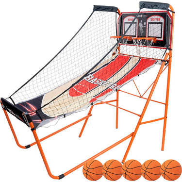 Deco Gear Arcade Basketball Game - LED Scoreboard; 8 Game Modes; and 5 Balls - Open Box