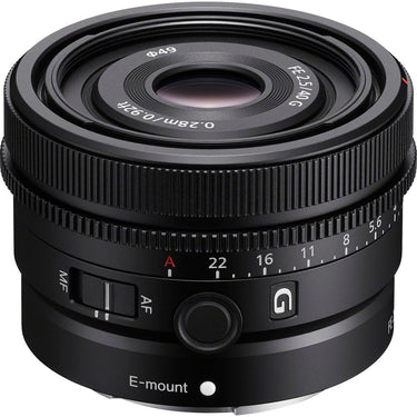 Sony FE 40mm F2.5 G Full Frame Ultra Compact G Lens for E-Mount SEL40F25G, Open Box