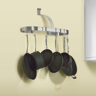 Cuisinart Wall Mounted Oval Cookware Rack - Stainless Steel (CROW-25B)
