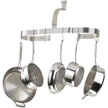 Cuisinart Wall Mounted Oval Cookware Rack - Stainless Steel (CROW-25B)