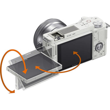 Sony Alpha ZV-E10 APS-C Interchangeable Lens Mirrorless Camera,Body Only, Open Box
