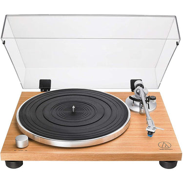 Audio-Technica Fully Manual Belt-Drive Turntable w/ Accessories Bundle