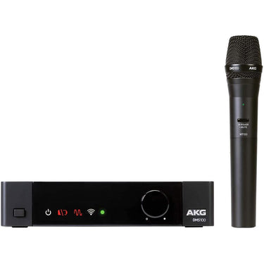 AKG Pro Audio DMS100 Digital Wireless Mic System, Vocal Set + Pop Filter + Arm Stand
