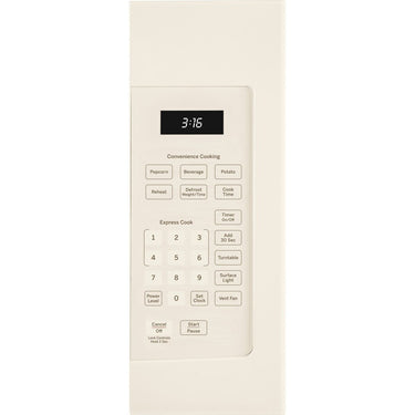GE 1.6 Cu. Ft. Over-the-Range Microwave Oven, Bisque