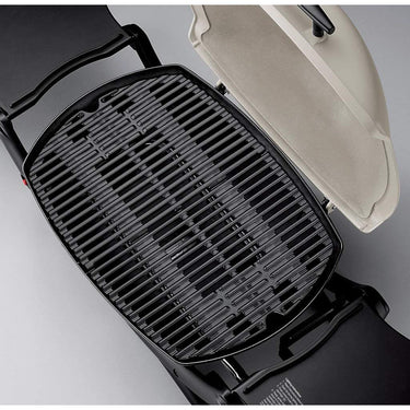 Weber Q 2200 Portable Gas Grill, Liquid Propane - Titanium (54060001)