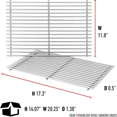 Weber Cooking Grates for Weber Spirit / Genesis Series Grills - 2 pack (7639)